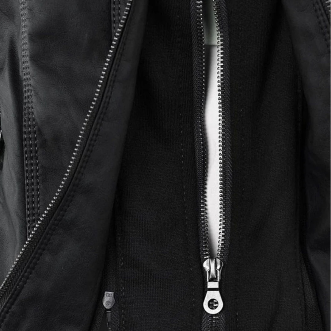 BELLE – CHAQUETA CON CAPUCHA HECHA A MANO