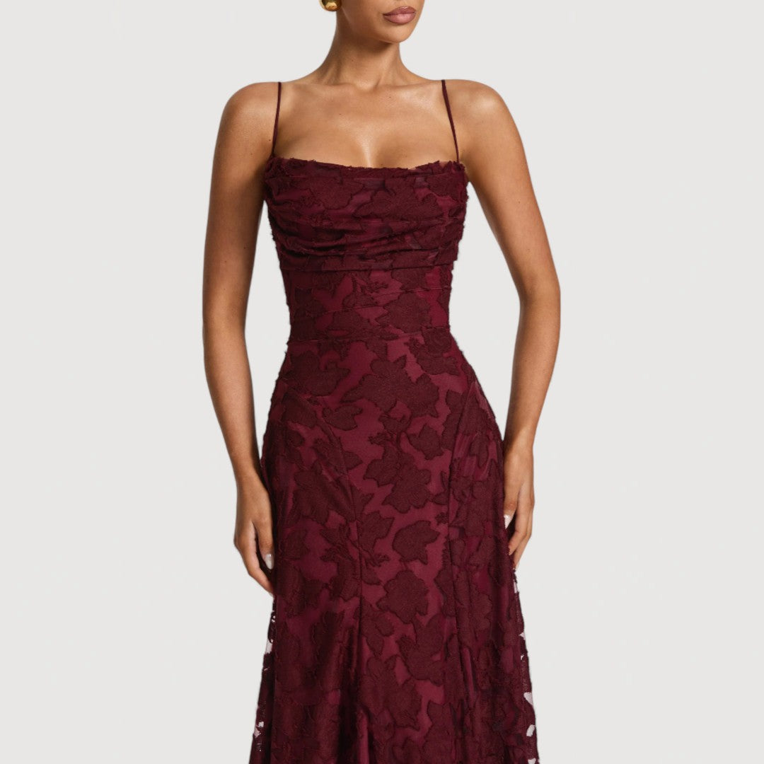 AUREEN – VESTIDO MAXI ELEGANTE