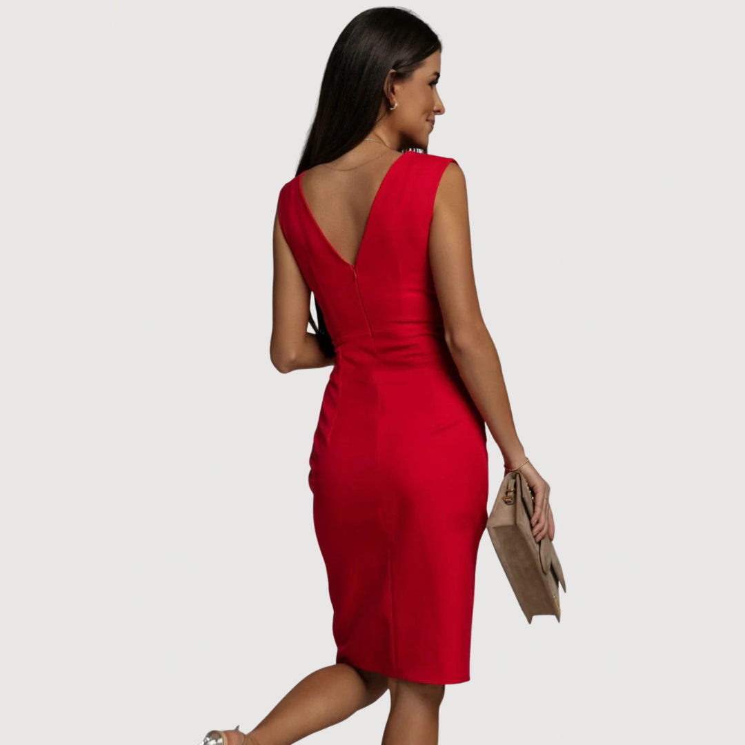 LENA – VESTIDO MIDI ELEGANTE