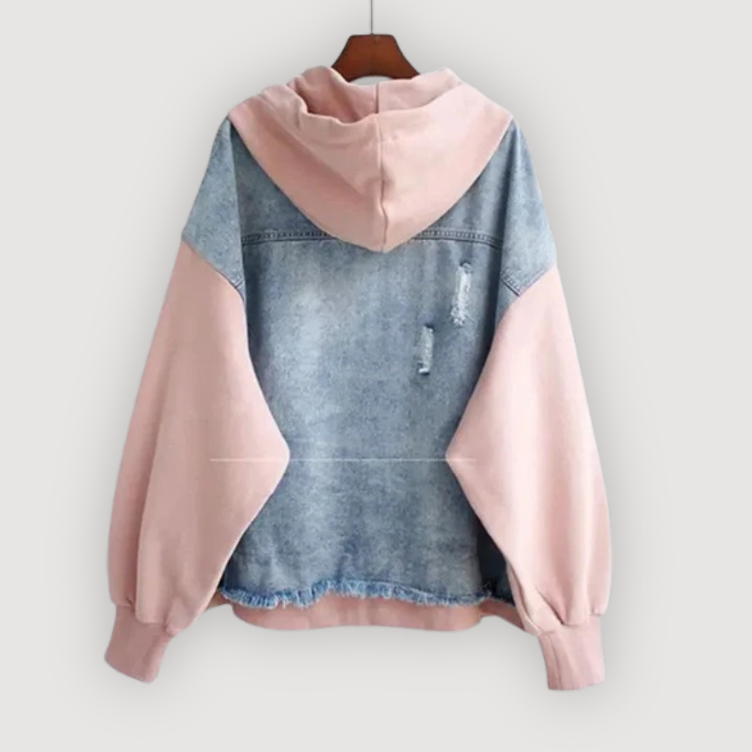 CELYN – SUDADERA DE DENIM CASUAL