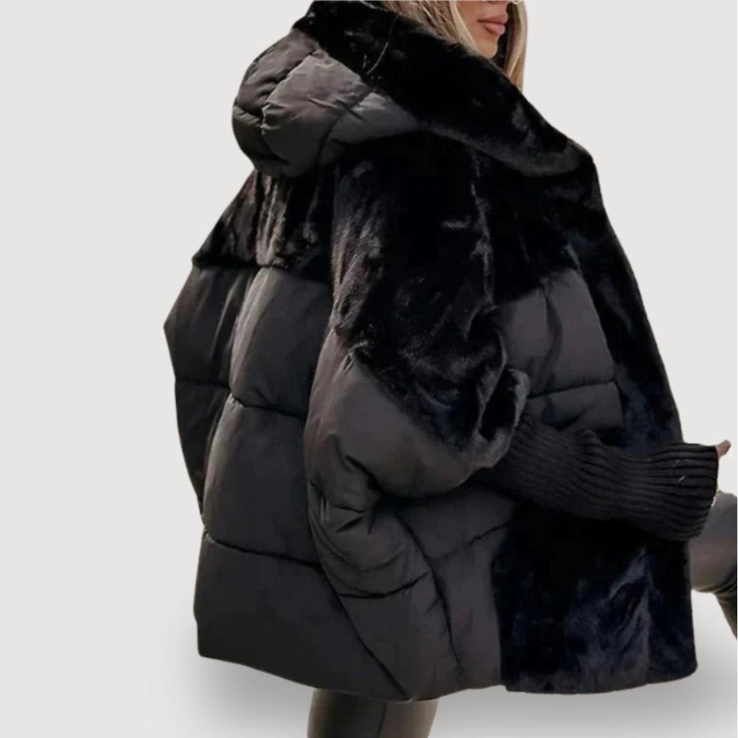 JESSY – CHAQUETA CON CAPUCHA CÓMODA