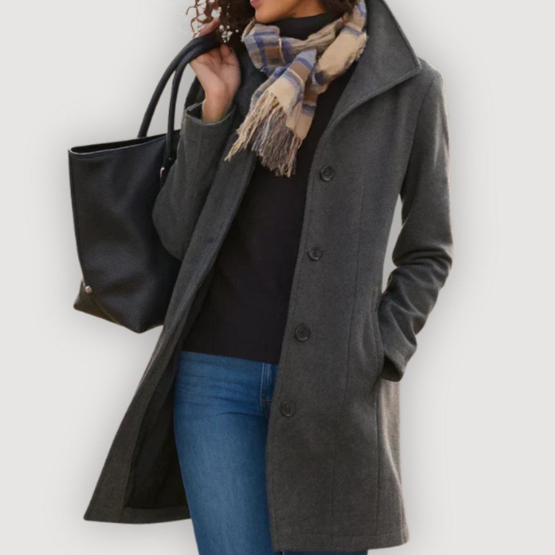 LENNIE – ABRIGO CLÁSICO DE LANA