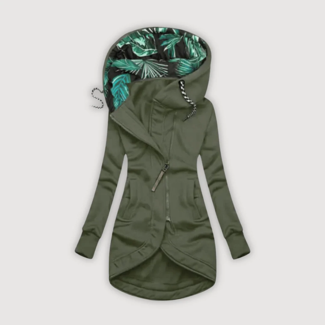 ELLE – CHAQUETA CON CAPUCHA CÓMODA