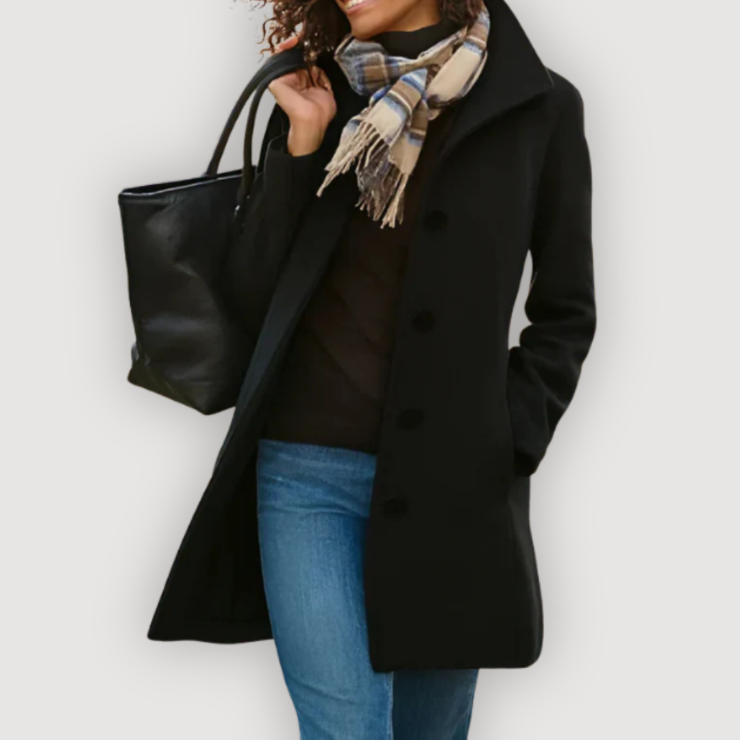 LENNIE – ABRIGO CLÁSICO DE LANA