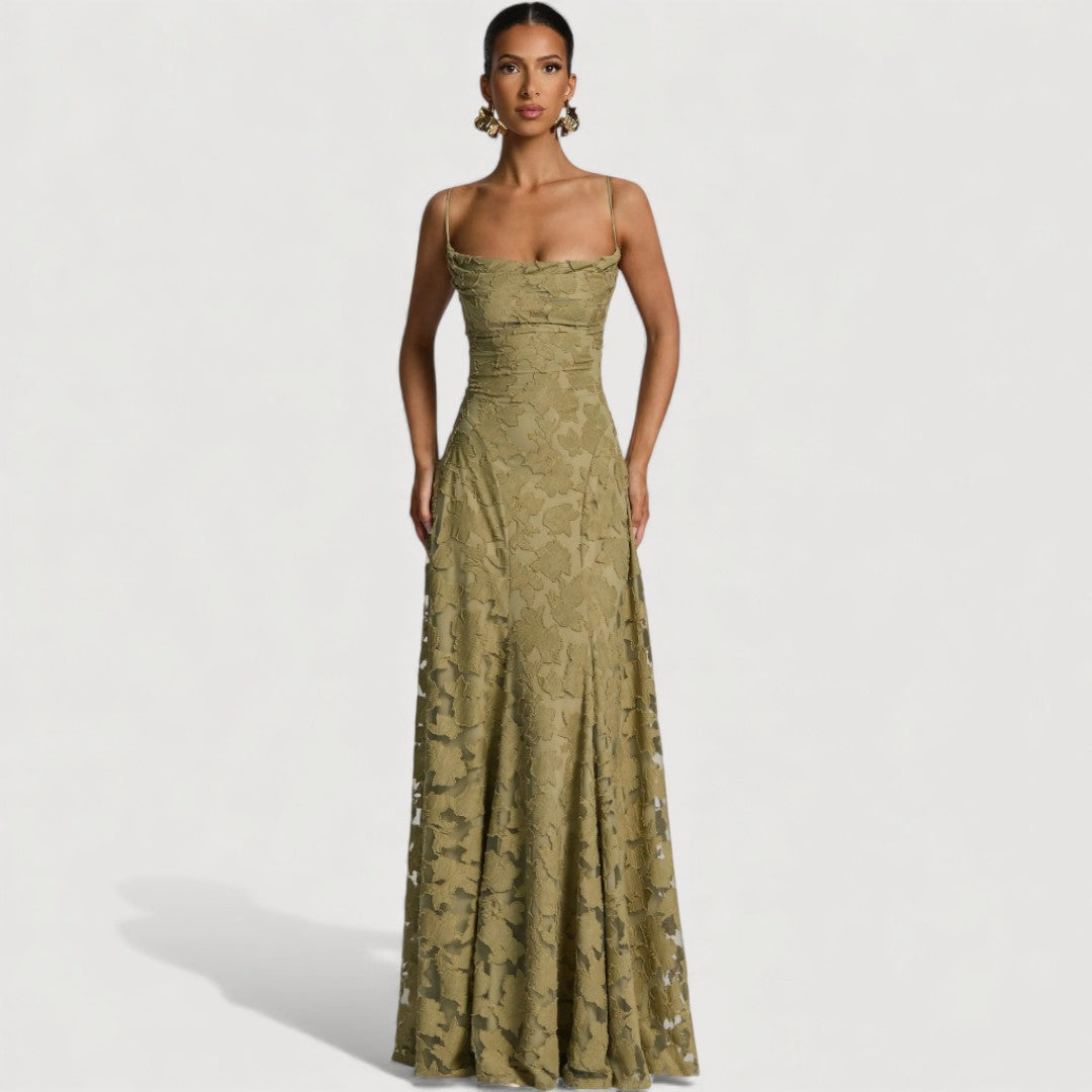 AUREEN – VESTIDO MAXI ELEGANTE