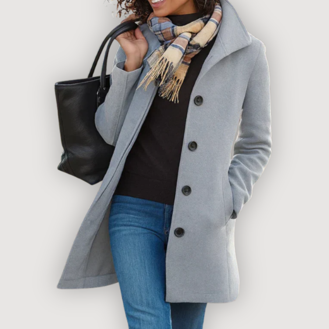 LENNIE – ABRIGO CLÁSICO DE LANA