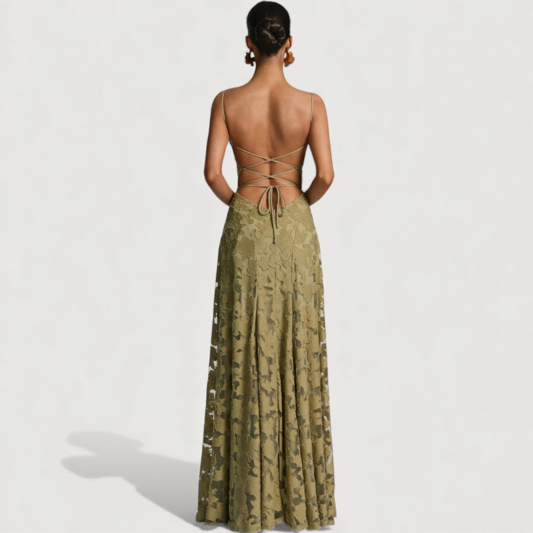 AUREEN – VESTIDO MAXI ELEGANTE