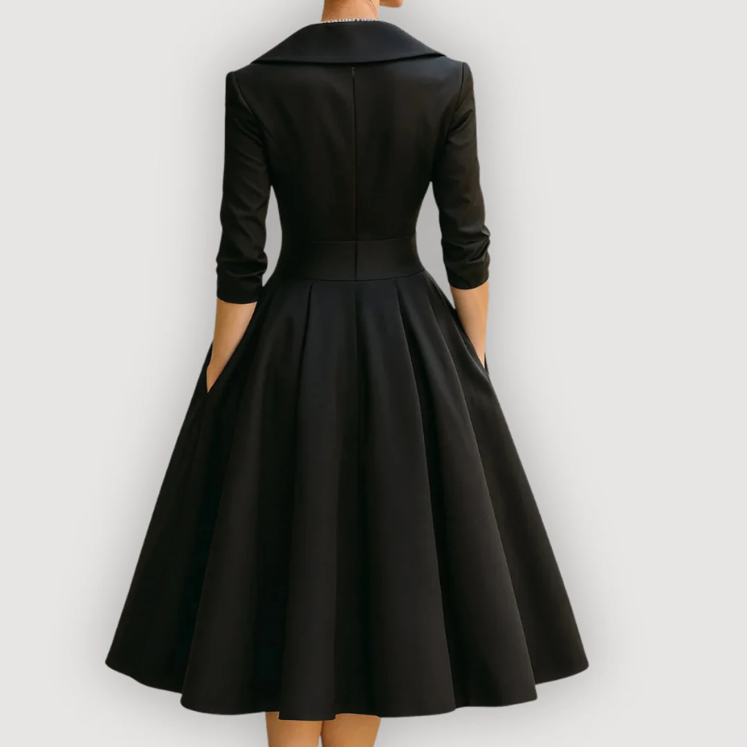 LEONA – VESTIDO MIDI ELEGANTE