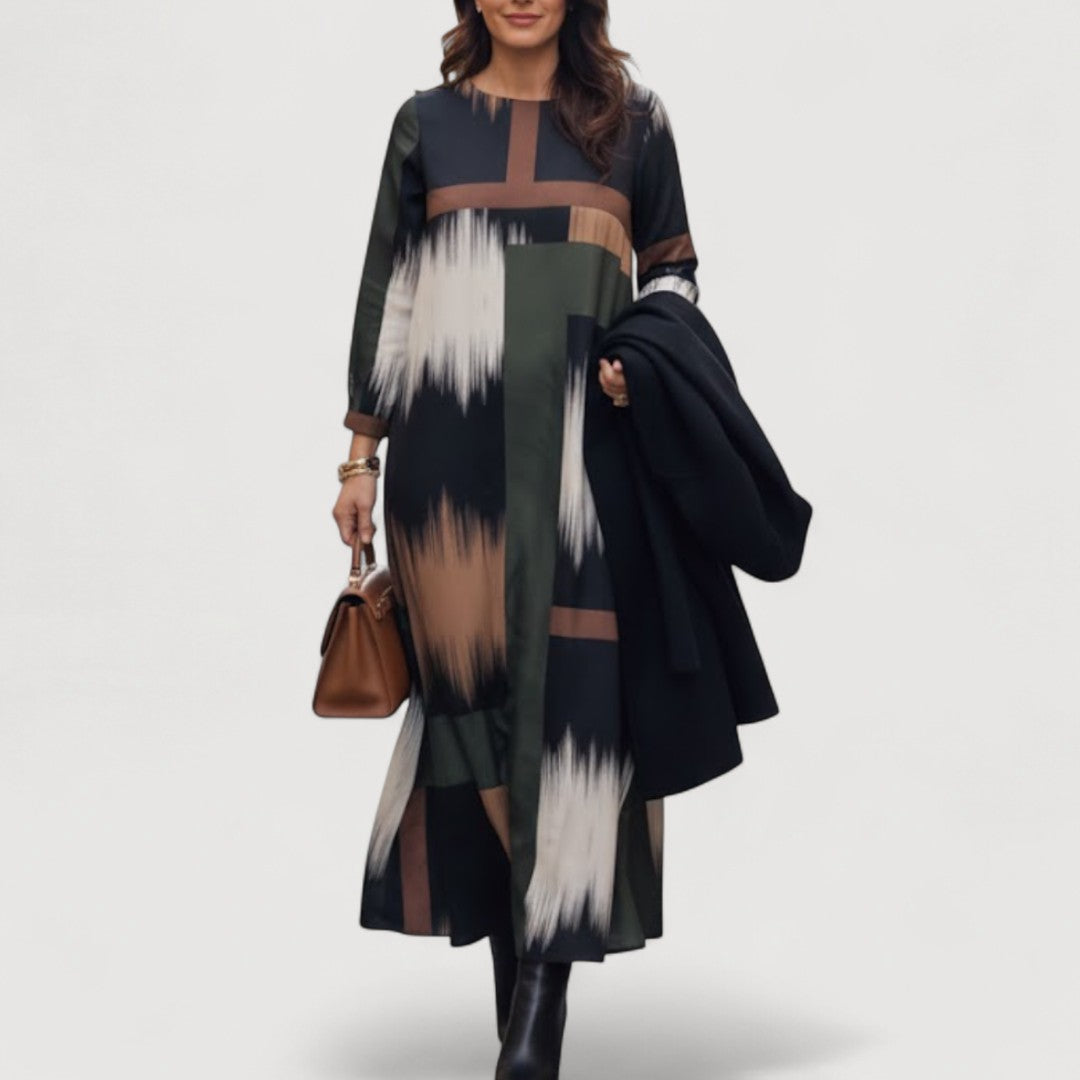 CORINNE – VESTIDO MAXI RELAJADO