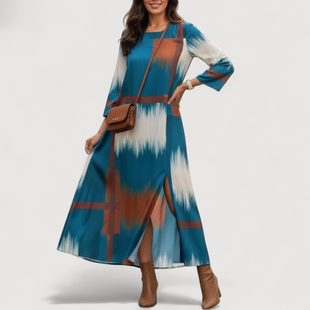 CORINNE – VESTIDO MAXI RELAJADO